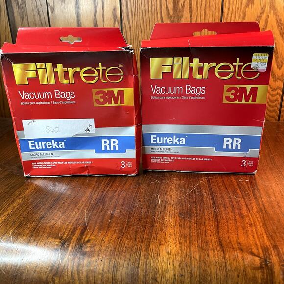 Filtrete 3M Vacuum Bags Eureka RR (4 in 2 boxes) - Picture 1 of 4